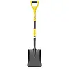 Лопата совковая с фиберглассовой ручкой MASTERTOOL 240х300х490 мм 1100 мм (14-6278)
