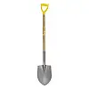 Лопата штикова з черенком і ручкою MASTERTOOL 205х280х476 мм 1200 мм (14-6268)