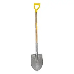 Лопата штикова з черенком і ручкою MASTERTOOL 205х280х476 мм 1200 мм (14-6268)