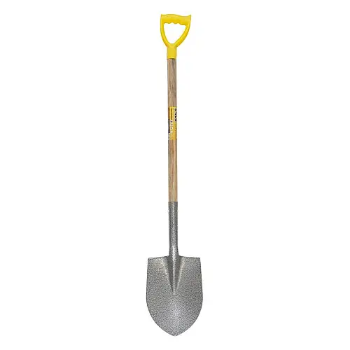Лопата штикова з черенком і ручкою MASTERTOOL 205х280х476 мм 1200 мм (14-6268)