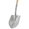 Лопата штикова з черенком і ручкою MASTERTOOL 205х280х476 мм 1200 мм (14-6268)