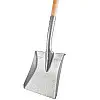 Лопата совкова з ручкою та черенком MASTERTOOL225х275х490 мм 1200 мм (14-6269)