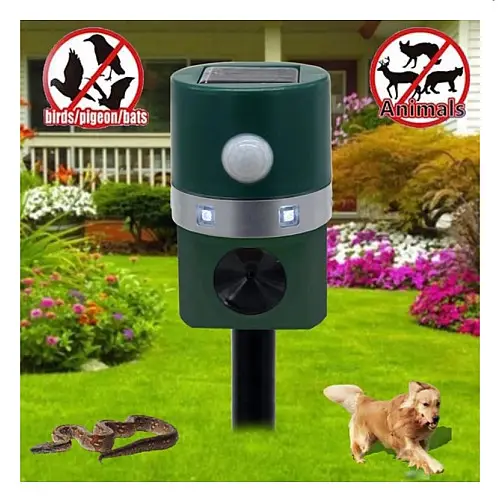 Ультразвуковой отпугиватель животных с датчиком движения Solar Pest Repeller HC19/7002