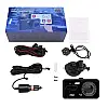Відеореєстратор RIAS DVR BT100 4" Full HD з виносною камерою заднього виду Black (3_01935)