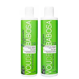 Набор для укрепления и оздоровления волос Griffus Kit Shampoo+Condicionador Linha Vegana Vou de Babosa 420+420 (42901)