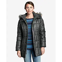 Куртка Eddie Bauer Women High Pass Down Parka CINDER XS Сіра (9942CI-XS)