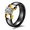 Кольцо керамическое Black Gold-Jo Berkani ТA27856