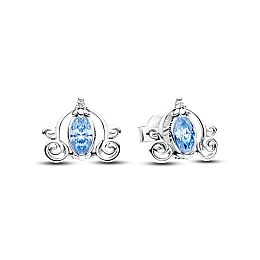 Серебряные серьги Pandora Карета Золушки 293060C01