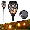 Светильник для сада на солнечной батарее Solar flame led light XF-6017 с эффектом пламени (1857352407)