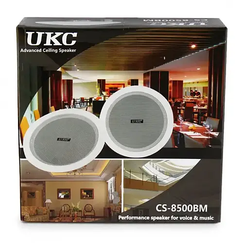 Стельова колонка UKC CS-8500BM 20W White (3_00462)