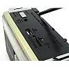 Портативний радіоприймач Golon RX-381/2 USB/SD з LED ліхтарем Gold (1756375738)