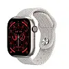 Сенсорные умные смарт-часы Smart HK9 Pro Plus меню на Украинском языке White (16077-hbr)
