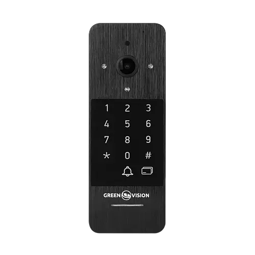 Панель вызова GreenVision AHD GV-007-M-PV10-160 Black