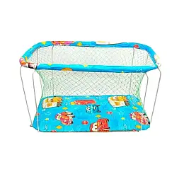 Манеж Qvatro Cars 98 х 69 х 59 см Blue (29822)
