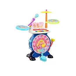 Дитячий барабан Drum Kit 5 інструментів Multicolor (151661)
