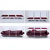 Тканевый складной шкаф для одежды и обуви 175х130х45 см OPT-TOP Storage Wardrobe 88130 AN (1756374602)