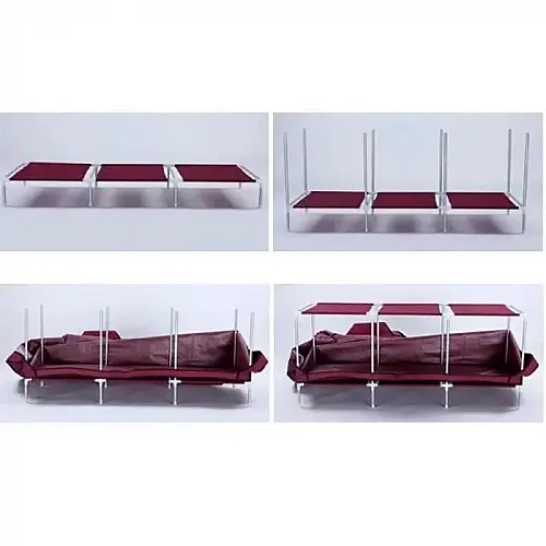 Тканевый складной шкаф для одежды и обуви 175х130х45 см OPT-TOP Storage Wardrobe 88130 AN (1756374602)