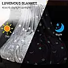 Плед зірки, що світиться OPT-TOP Blanket день/ніч 120х150 см Grey (1756375703)