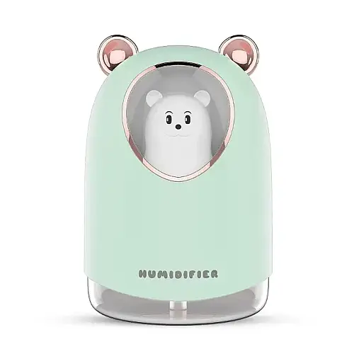 Увлажнювач повітря RIAS A205 Bear з RGB підсвіткою 300ml Green (3_02590)