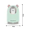 Увлажнювач повітря RIAS A205 Bear з RGB підсвіткою 300ml Green (3_02590)