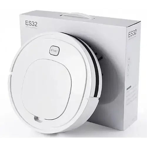 Робот пылесос RIAS ES32 для сухой и влажной уборки 3W White (3_03436)