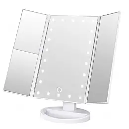 Зеркало для макияжа OPT-TOP с подсветкой Led Miror тройное (1756374683)