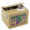 Дитячий іграшковий сейф-скарбничка UKC 8805 Воришка монет у коробці Big Grape Кішка (1892785563)
