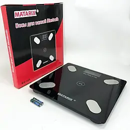 Фітнес ваги Matarix MX-454 App Bluetooth Смарт ваги з додатком для зважування людей (2075741835)