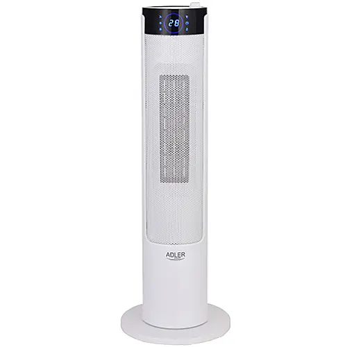 Колонный обогреватель с увлажнителем Adler AD 7730 LCD белый