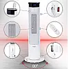 Колонный обогреватель с увлажнителем Adler AD 7730 LCD белый