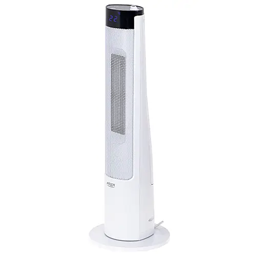 Колонный обогреватель с увлажнителем Adler AD 7730 LCD белый