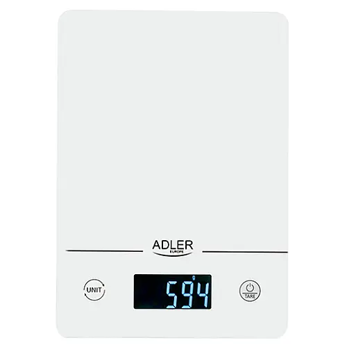 Весы кухонные Adler AD 3170 до 15 кг белый (1777494903)