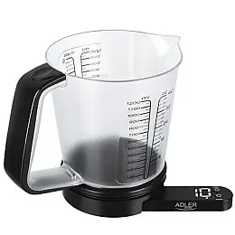 Весы кухонные с мерным стаканчиком 1200 мл Adler AD 3178 (1891350331)