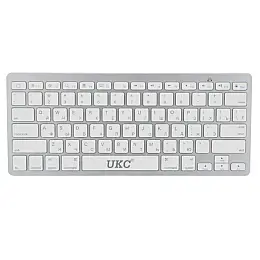 Бездротова Клавіатура UKC X5 (BK3001) Bluetooth Білий (3sm_653961237)