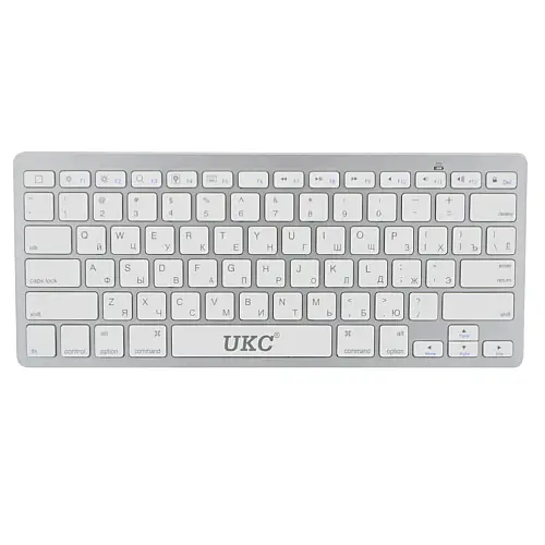 Бездротова Клавіатура UKC X5 (BK3001) Bluetooth Білий (3sm_653961237)