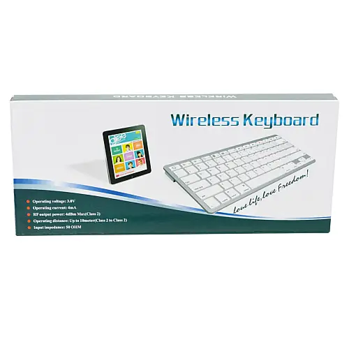 Бездротова Клавіатура UKC X5 (BK3001) Bluetooth Білий (3sm_653961237)