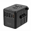 Універсальний адаптер Otravel для подорожей чорний 30W SL-207