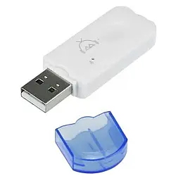 Блютуз юсб приемник аудио адаптер Voltronic PIX-LINK USB Bluetooth White (15262-hbr)