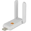 Бездротовий двохдіапазонний мережевий Wi-Fi адаптер Pix-Link Wi-Fi USB LV-UAC03D 2.4/5GHz Білий (16152-hbr)