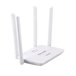 WI-FI роутер 4 антени маршрутизатор Pix-Link LV-WR08 Білий (16172-hbr)