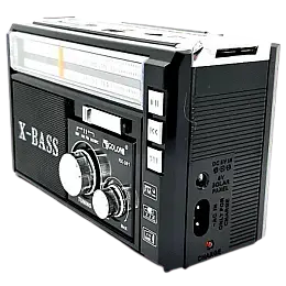 Радіоприймач GOLON RX-381 USB+SD Чорний