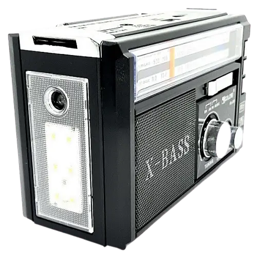 Радіоприймач GOLON RX-381 USB+SD Чорний
