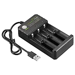 Зарядний пристрій на 3 слоти BMAX Charger Black (11010-hbr)