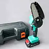 Цепная пила аккумуляторная OPT-TOP 24V-К-1 мини 2000 mAh Li-ion в пластиковом чемодане Синяя (1894330611)