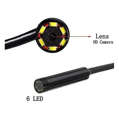 Камера-эндоскоп компактная OPT-TOP Android and PC Endoscope USB-гибкая 5 м (2104123515)