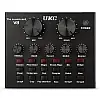 Звуковая карта UKC V8 внешняя с Bluetooth Black (3_01998)