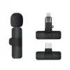 Микрофон беспроводной петличный Borofone K8 Type-C Black (16670-hbr)