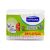 Ватные палочки с диспенсером Septona 300 шт Белый