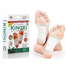 Медичний пластир детоксикаційний для ніг OPT-TOP Kinoki Cleansing Detox Foot Pads 10 шт (1834829311)