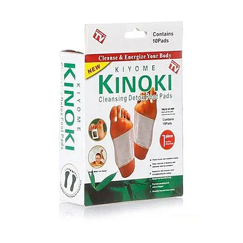 Медичний пластир детоксикаційний для ніг OPT-TOP Kinoki Cleansing Detox Foot Pads 10 шт (1834829311)